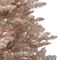 6.5ft. Pre-Lit Rose Gold Spruce Artificial Christmas Tree, Clear Lights